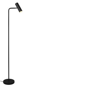 TRIO, Lampa podłogowa, Marley 1xGU10, max.5,0 W Korpus: Metal, czarny