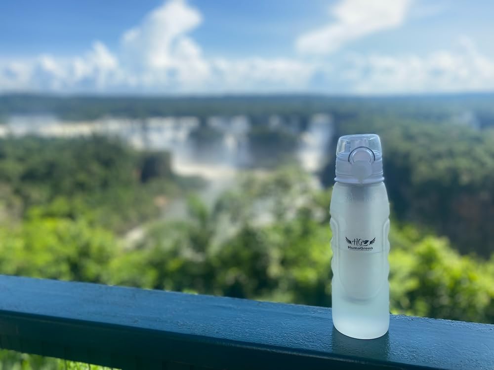 Humagreen butelka filtrująca wodę wielokrotnego użytku, przenośny filt - obrazek 2