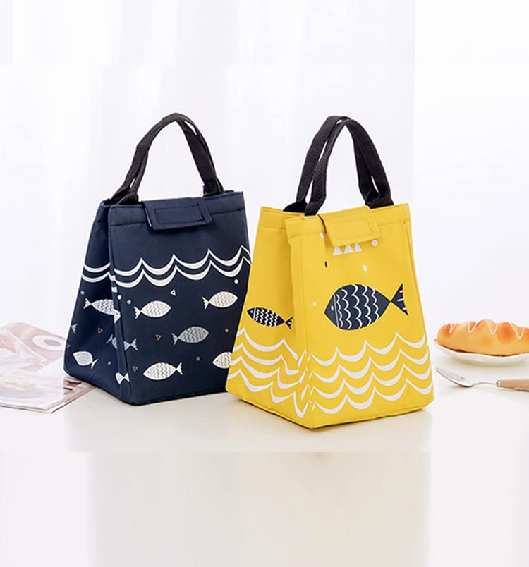 2 sztuki izolowana torba na lunch Cool Bag na lunch, wodoszczelna tkan