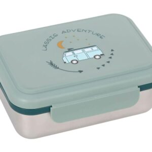 LÄSSIG Pudełko śniadaniowe dla dzieci, ze stali nierdzewnej, ekologicz