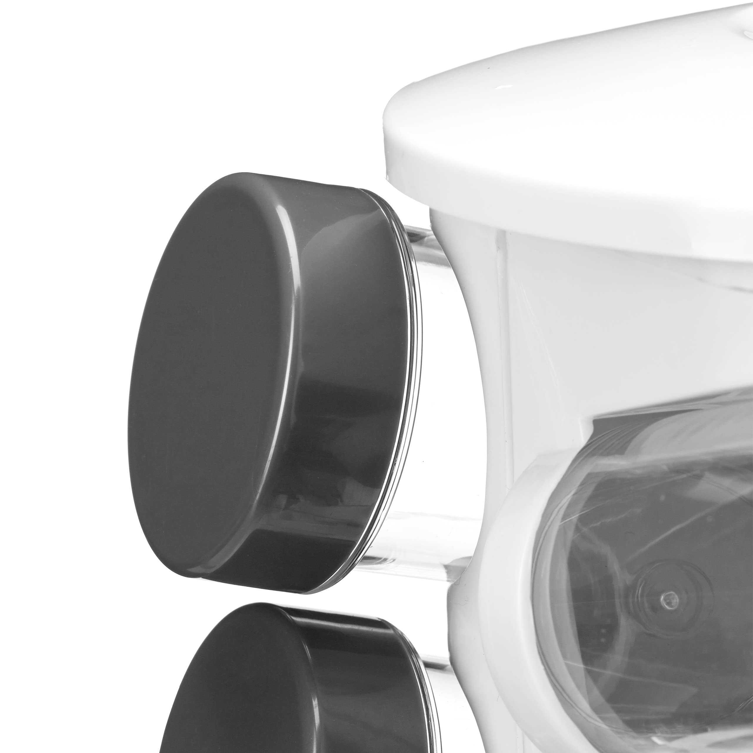 Relaxdays Stojak na przyprawy, obrotowy, 16 pojemników na przyprawy, n - obrazek 2