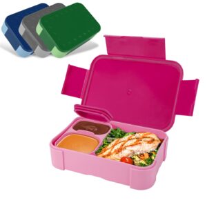 Pudełko śniadaniowe dla dzieci z przegródkami, 900 ml, szczelne pudełk