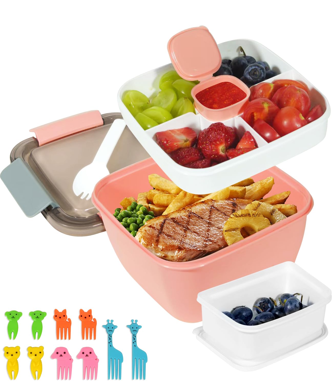 Szczelny Bento Box na Sałatki - Must-Have dla Zdrowego Stylu Życia