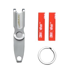 TONIFE Uniwersalny klips może być używany jako klips do kieszeni, dost