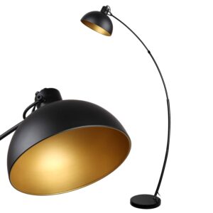 Lampa stojąca Arc, lampa stojąca w stylu vintage, retro lampy stojące