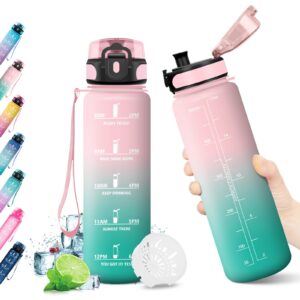 KollyKolla butelka sportowa, 350ml/500ml/800 ml/1l/1,5l, ze znacznikam