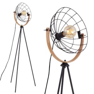 Lampy Briloner – Najlepsza lampa stojąca retro w czerni