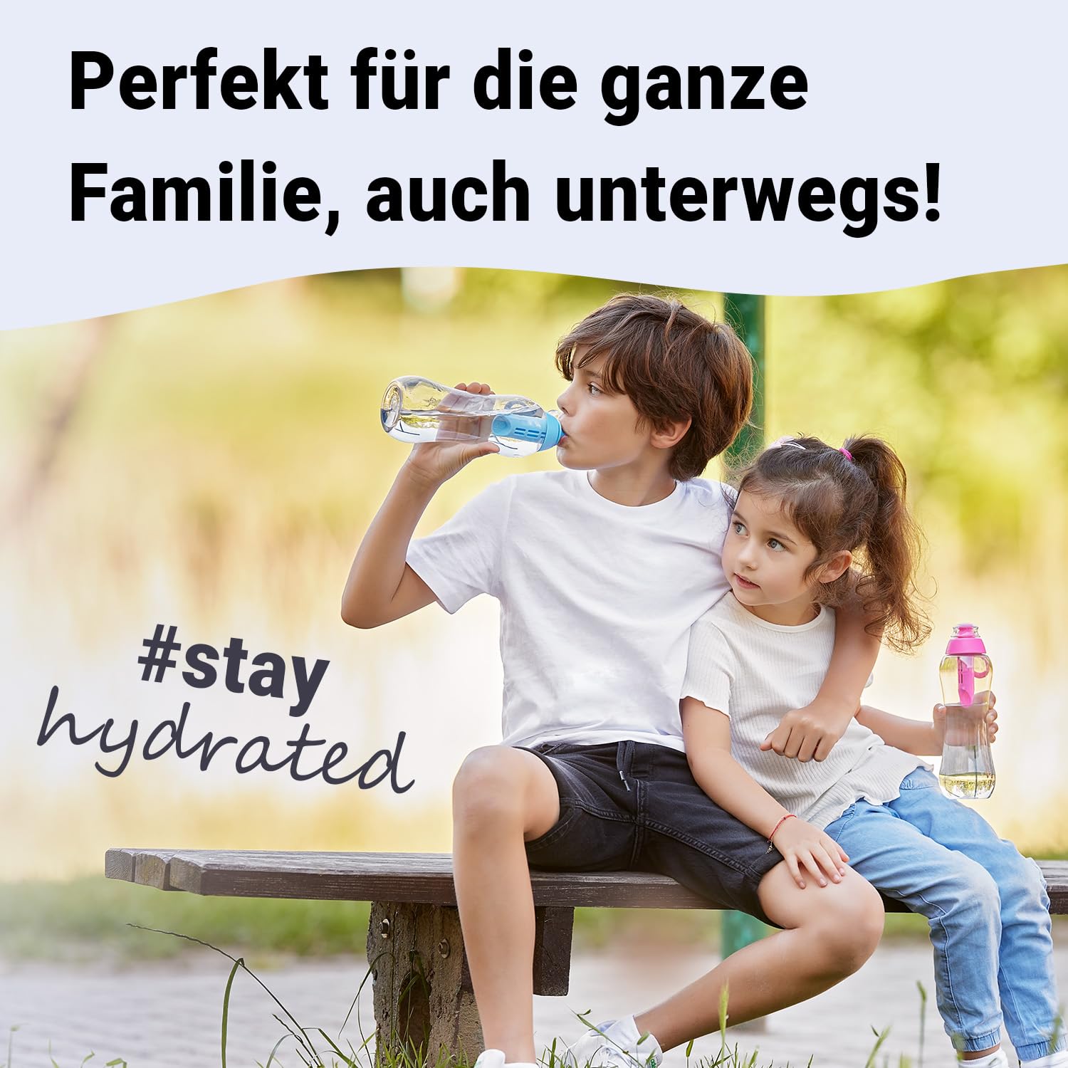 PearlCo Butelka z filtrem do wody 700 ml (żółta) - w zestawie 1 wkład - obrazek 3