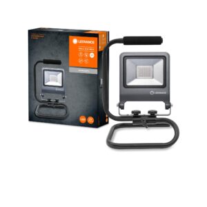 LEDVANCE Oprawa oświetleniowa: for podłoga WORKLIGHTS S-STAND / 30 W 220…240 V kąt rozsyłu światła: 120° Zimna biel 4000 K materiał: aluminum/steel IP65